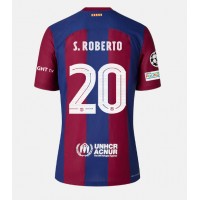 Camisa de time de futebol Barcelona Sergi Roberto #20 Replicas 1º Equipamento 2023-24 Manga Curta